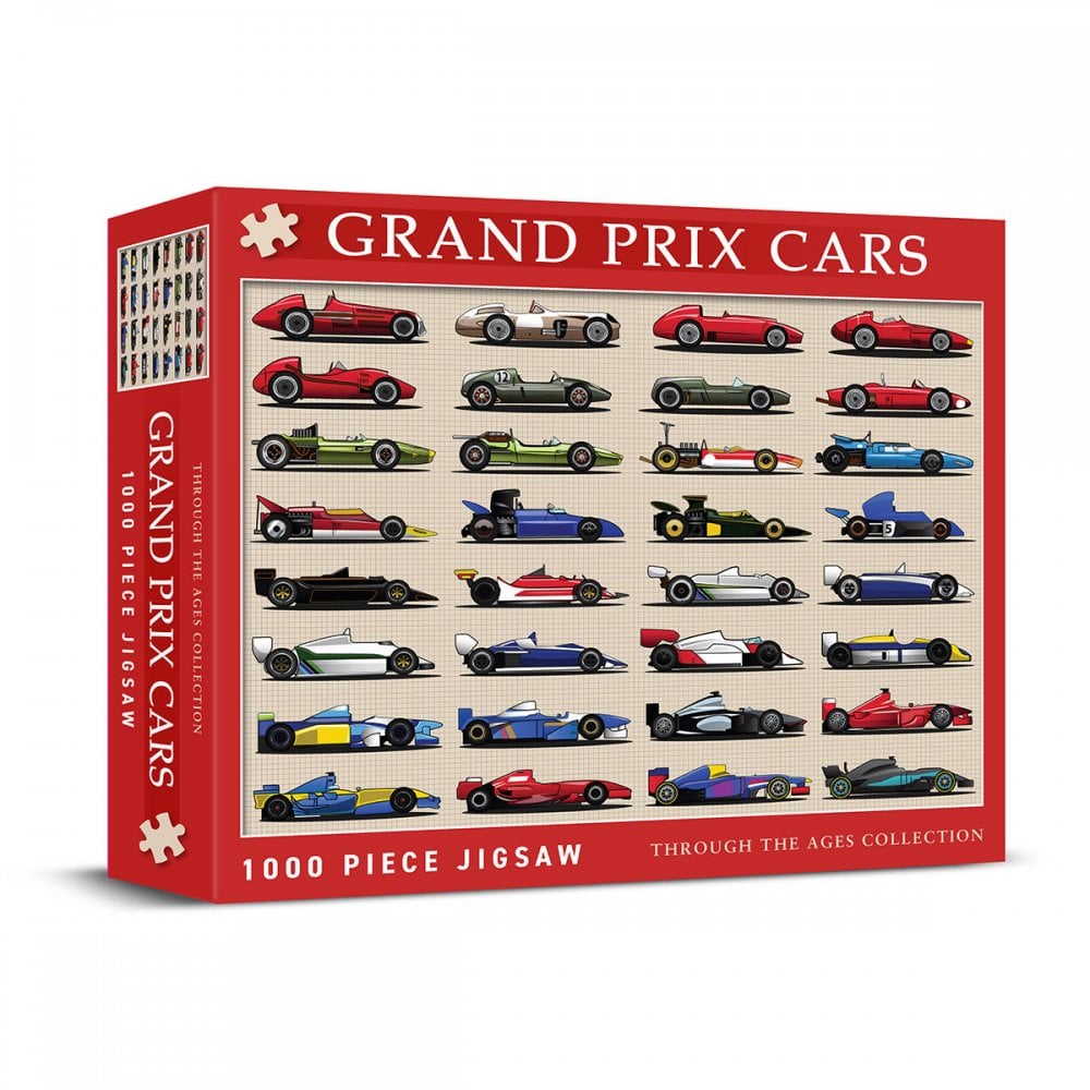 Grand Prix Racing Cars 1000  Piece Jigsaw Puzzle