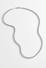 Load image into Gallery viewer, Men&#39;s Spiga Chain Necklace PVD Rhodium Plated *Waterproof*
