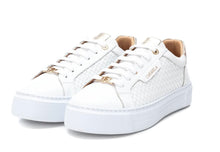Load image into Gallery viewer, Carmela White Leather Trainers
