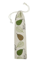 Load image into Gallery viewer, bamboo cutlery pouch, reusable cutlery 2022, stylish reusable cutlery, portable cutlery
