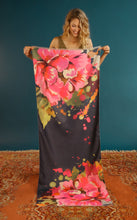 Load image into Gallery viewer, Luxury Printed Scarf Painted Peony
