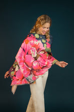 Load image into Gallery viewer, Luxury Printed Scarf Painted Peony
